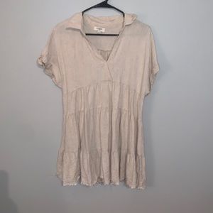 Umgee Linen Dress Size Small